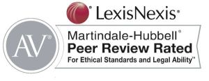 Richard Knellinger has an AV ® Peer Review Rating - the highest rating bestowed by Martindale-Hubbell